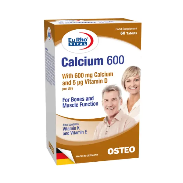 EURHO VITAL CALCIUM 600 60_S EURHO VITAL CALCIUM 600 60_S