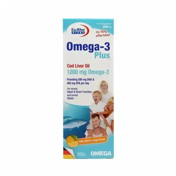 EURHO VITAL OMEGA-3 SYRUP 200ML EURHO VITAL OMEGA-3 SYRUP 200ML