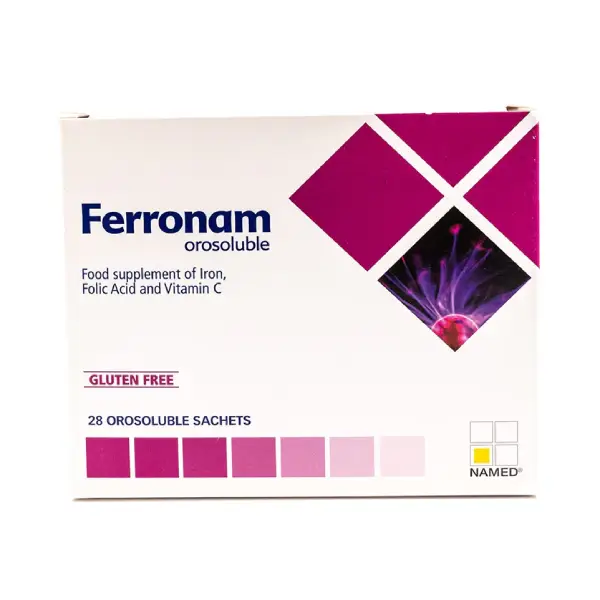 FERRONAM OROSOLUBLE 28 SACHETS FERRONAM OROSOLUBLE 28 SACHETS