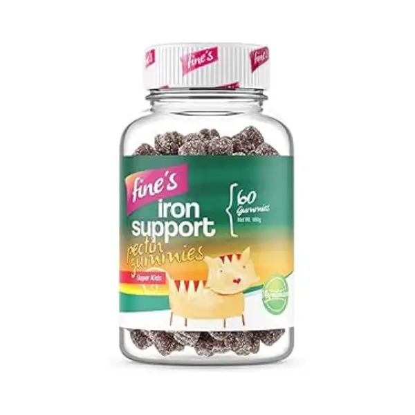 FINES KIDS IRON 60 GUMMIES فاينز كيدز ايرون 60 حبة