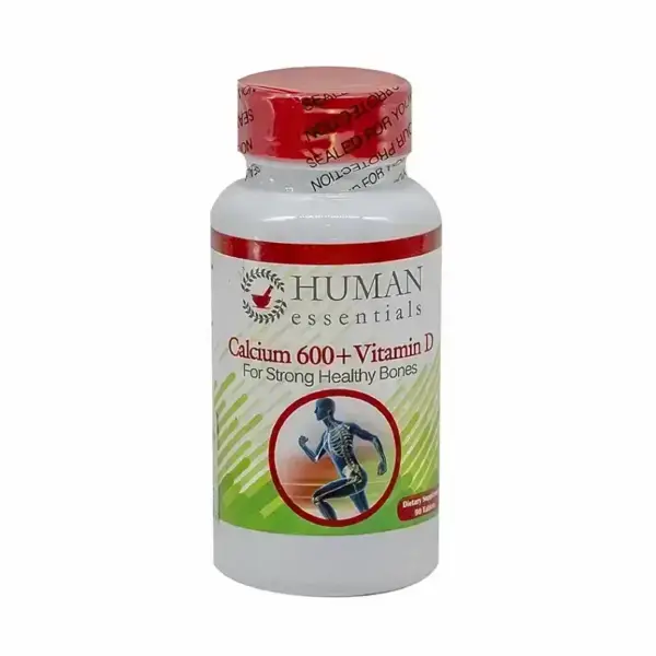 HUMAN ESSENTIALS CALCIUM 600+VITA.D 90_S HUMAN ESSENTIALS CALCIUM 600+VITA.D 90_S