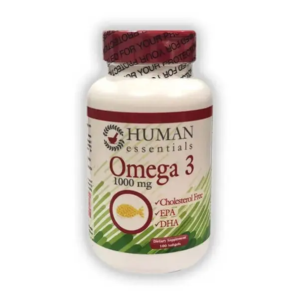 HUMAN ESSENTIALS OMEGA3 1000MG 100SOFTGELS HUMAN ESSENTIALS OMEGA3 1000MG 100SOFTGELS