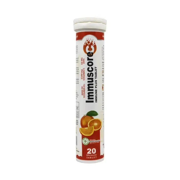 IMMUSCORE VIT C+D+ZINC 20EFFERVESCENT TAB IMMUSCORE VIT C+D+ZINC 20EFFERVESCENT TAB