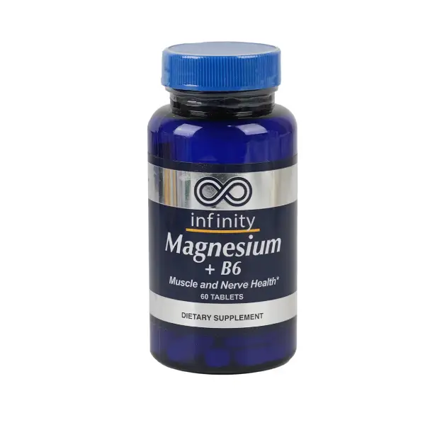 INFINITY MAGNISIUM + B6 60 TABS إنفينيتي مغنيسيوم + ب6 60 قرص