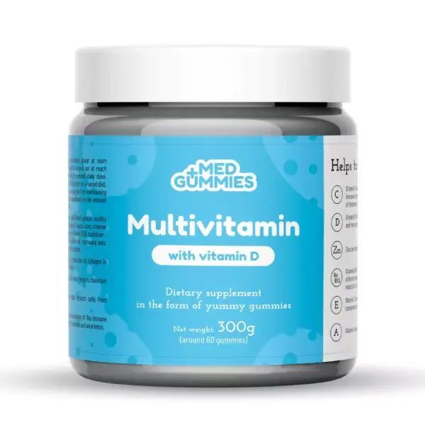 MED+GUMMIES MULTIVITAMIN 60PCS MED+GUMMIES MULTIVITAMIN 60PCS