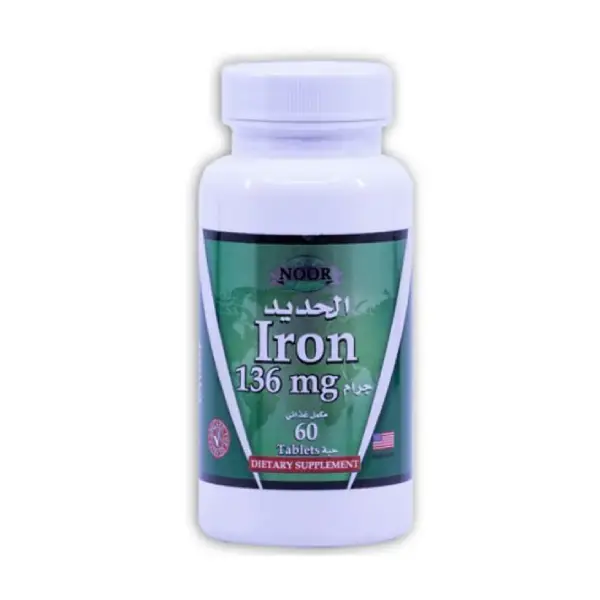 NOOR IRON 136MG 60 TAB NOOR IRON 136MG 60 TAB
