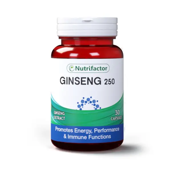 NUTRIFACTOR GINSENG 250 30 CAP NUTRIFACTOR GINSENG 250 30 CAP