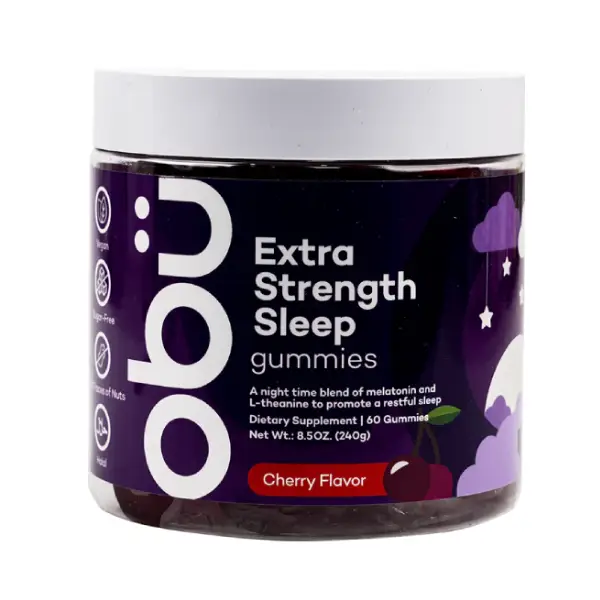 OBU EXTRA STRNGHT SLEEP GUMMIES 60’S OBU EXTRA STRNGHT SLEEP GUMMIES 60’S
