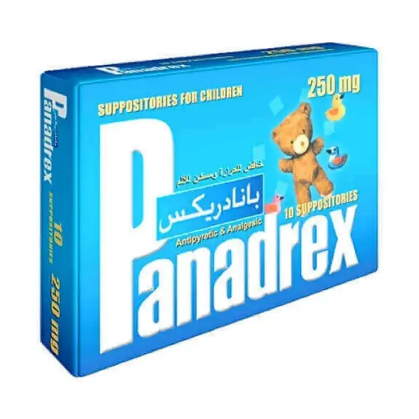 PANADREX SUPPOSITORY 250MG 10 SUPP PANADREX SUPPOSITORY 250MG 10 SUPP