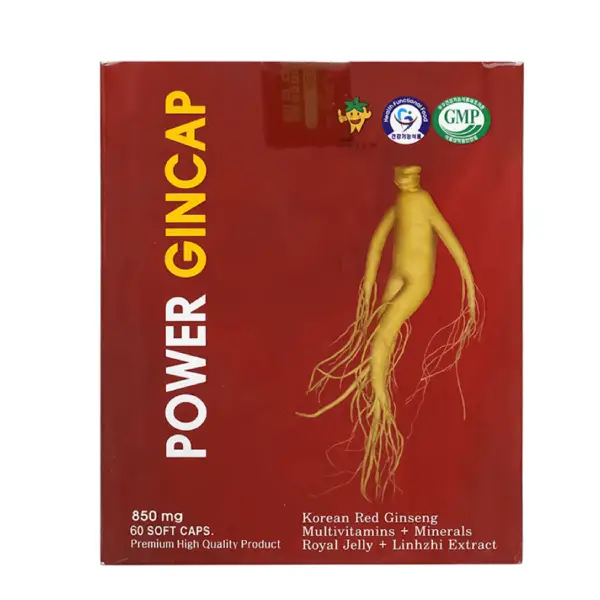 POWER GINCAP 60 CAP. POWER GINCAP 60 CAP.