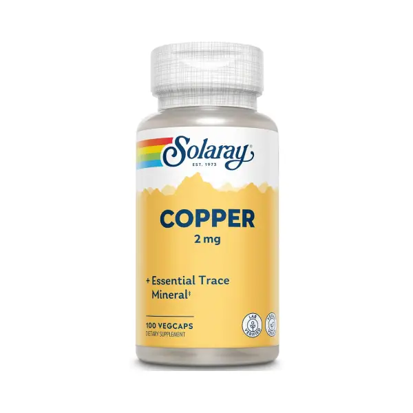 SOLARAY COPPER 2MG 100_S SOLARAY COPPER 2MG 100_S