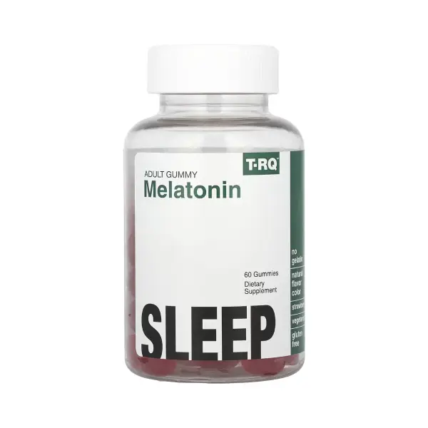 TRQ ADULT GUMMY MELATONIN 60_S TRQ علكة الميلاتونين للبالغين 60 قطعة