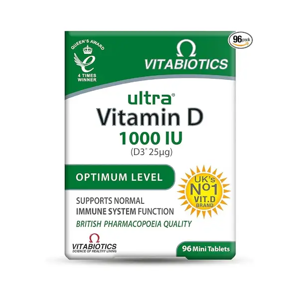 ULTRA-D3 1000 IU VITABIOTICS 96 CAP ULTRA-D3 1000 IU VITABIOTICS 96 CAP