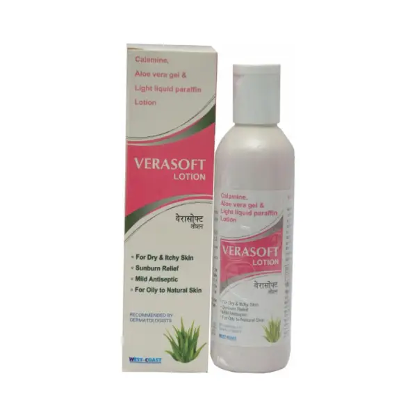 VERASOFT CALAMINE LOTION 100 ML VERASOFT CALAMINE LOTION 100 ML