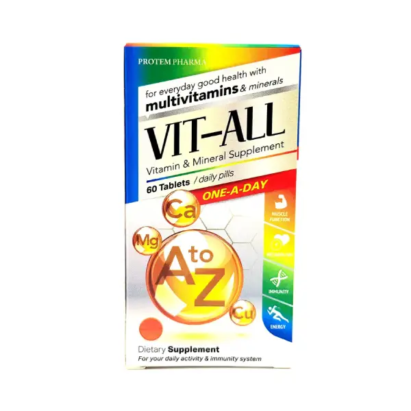 VIT-ALL ONE A DAY MV 60 TAB VIT-ALL ONE A DAY MV 60 TAB