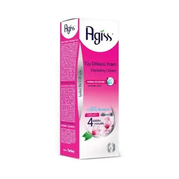 AGISS DEPILATORY CREAM FOR NORMAL SKIN 100ML Agis Hair Removal Cream for Normal Skin 100ml
