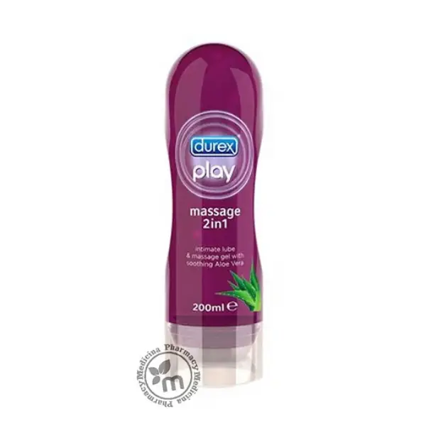 DUREX PLAY MASSAGE 2IN1 SENSUAL 200ML Durex Play Massage 2 in 1 Exciting 200ml
