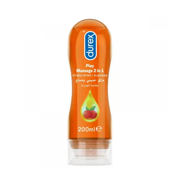 DUREX PLAY MASSAGE 2IN1 STIMULATING 200ML Durex Play Massage 2 in 1 Stimulator 200ml