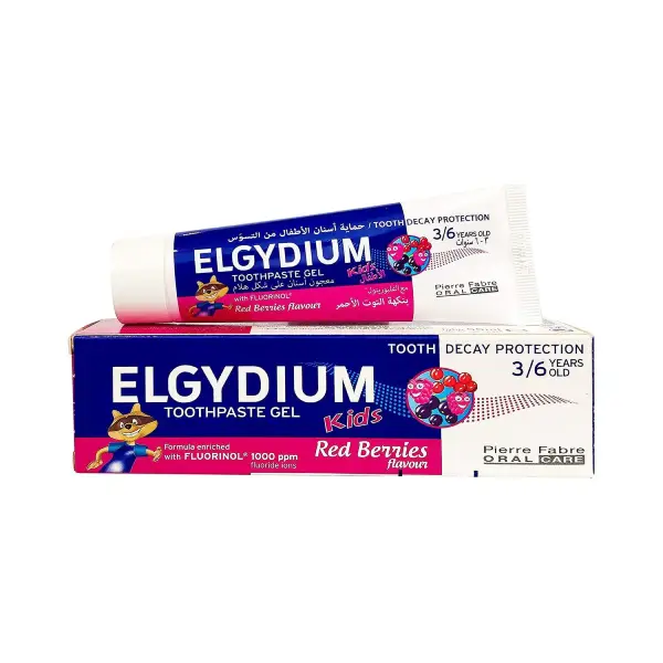 ELGYDIUM T_P GEL KID RED BERRIES FLAV. 2 ELGYDIUM T_P GEL KID RED BERRIES FLAV.