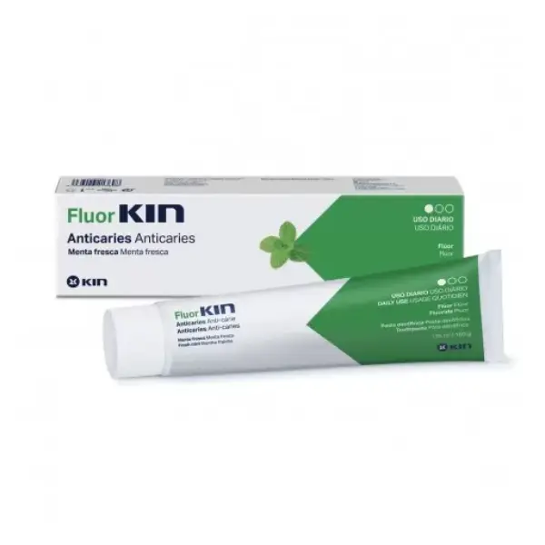 FLUOR KIN MINT TOOTHPASTE 125 ML FLUOR KIN MINT TOOTHPASTE 125 ML