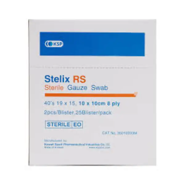 KSP STELIX RS GAUZE SWAB 10X10CM 40_S KSP STELIX RS Gauze Swab 10x10cm 40*S