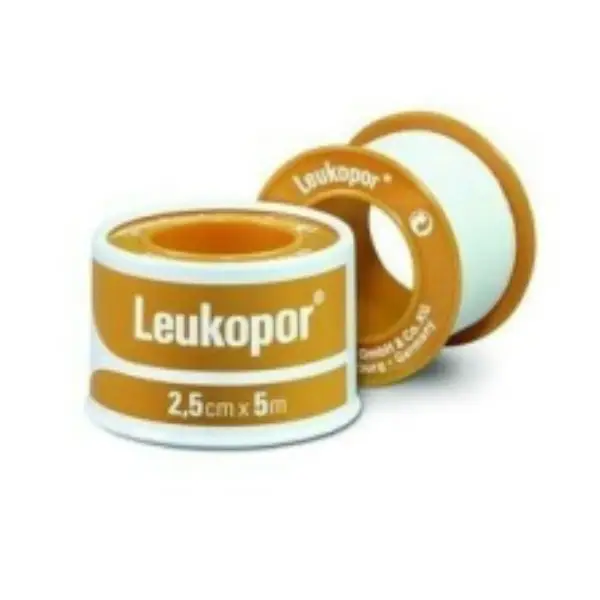 LEUKOPOR 2.5X5M PLASTER ROLL LEUKOPOR 2.5x5m Gypsum Roll