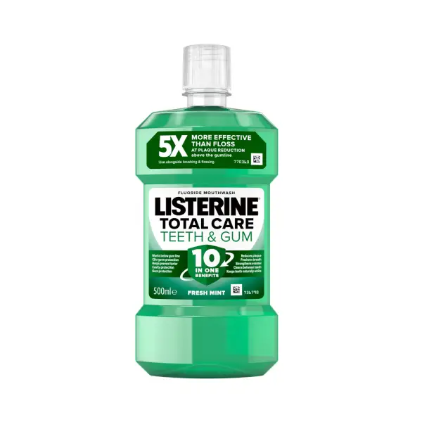 LISTERINE TEETH&GUM DEFENCE 500ML ليسترين لحماية الأسنان واللثة 500 مل