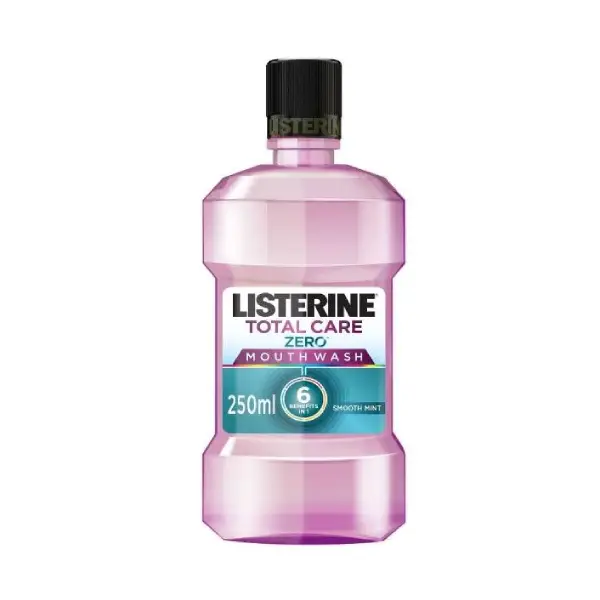 LISTERINE TOTAL CARE ZERO M.W.250ML ليسترين توتال كير زيرو غسول الفم 250 مل