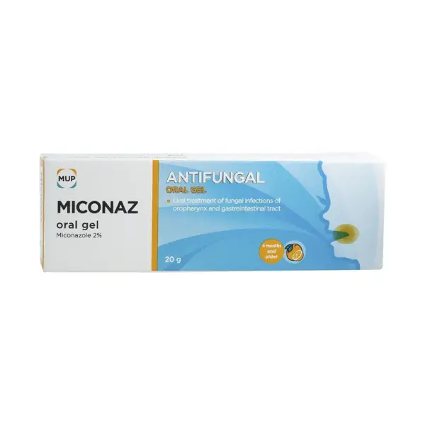 MICONAZ ORAL GEL 20GM Miconaz Oral Gel 20 gm