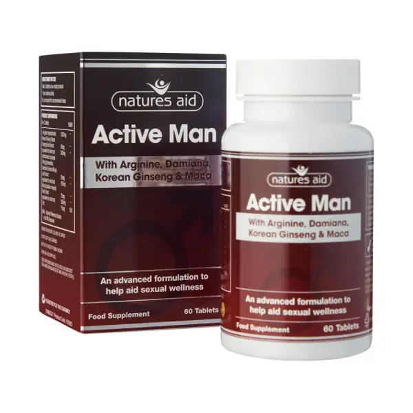 NATURE AID ACTIVE MAN 60_S ناتشر إيد للرجال النشطين 60*S
