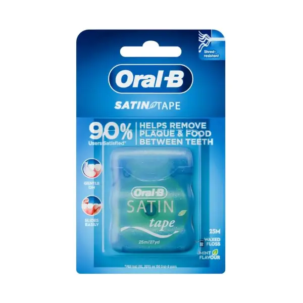 ORAL B SATIN TAPE MINT 25M Oral-B Satin Strip Mint 25m