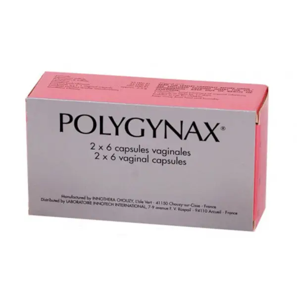 POLYGYNAX VAGINAL CAP.12_S Polygynax vaginal cap 12*S