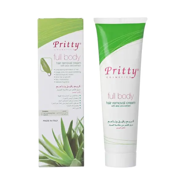 PRITTY FULL BODY HAIR REMOVING CREAM Pretty Full Body Hair Removal Cream