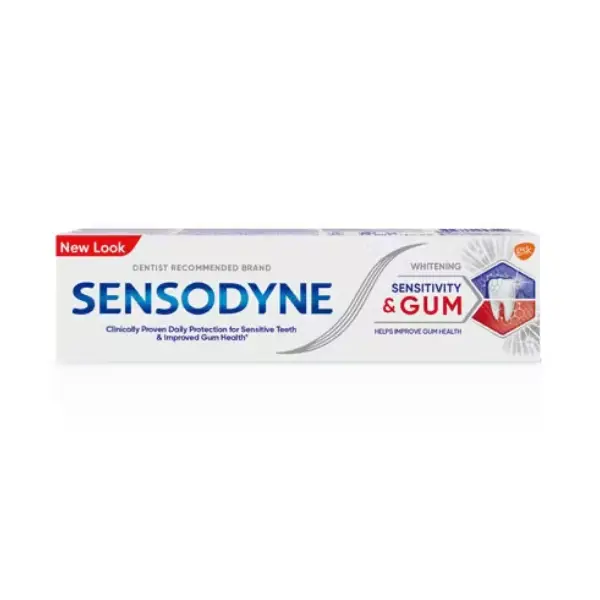 SENSODYNE T_P SENS.&GUM WHITENING 75ML SENSODYNE T_P SENS.&GUM WHITENING 75ML
