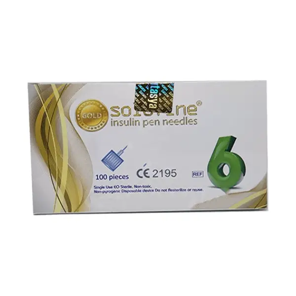 SOLOFINE NEEDLES 6 MM 6 mm Solovine needles