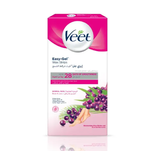 VEET WAX STRIPS 20.S Veet Wax Strips 20 pieces