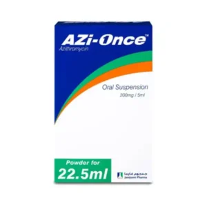 AZI-ONCE ORAL SUSP. 200MG/5ML 22.5ML