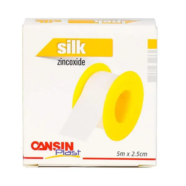 CANSIN SILK PLASTER 5CM X 2.5 CM Kansen Silk Bandage 5cm x 2.5cm