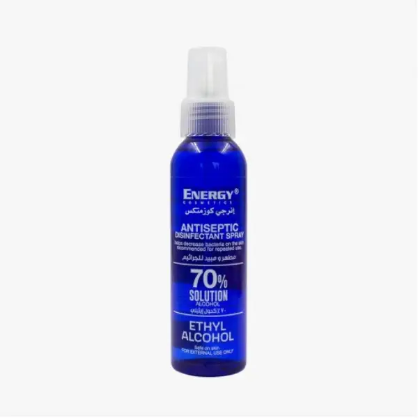 ENERGY ANTISEPTIC DISINFECT. SPR.120ML 70% Power Cleanser 120ml 70%