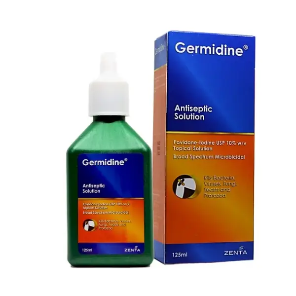 GERMIDINE ANTISEPTIC SOLUTION 125ML Germidine Antiseptic Solution 125ml