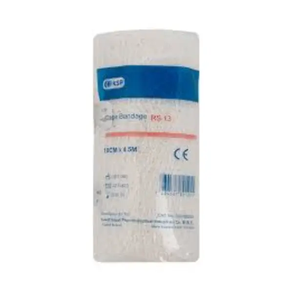 KSP GAUZE BANDAGE 10CM_4.5M RS KSP Gauze Bandage 10cm*4.5m RS