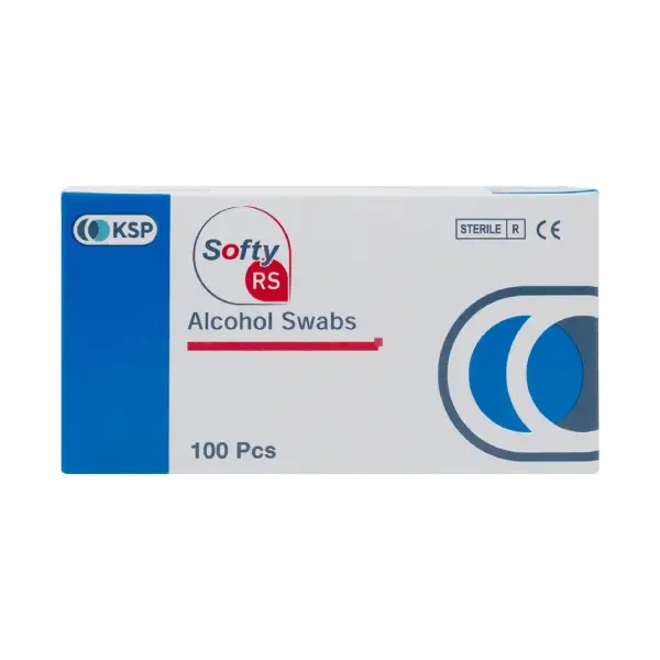 KSP SOFTY ALCOHOL SWAB 200_S KSP Soft Alcohol Swab, 200 Count