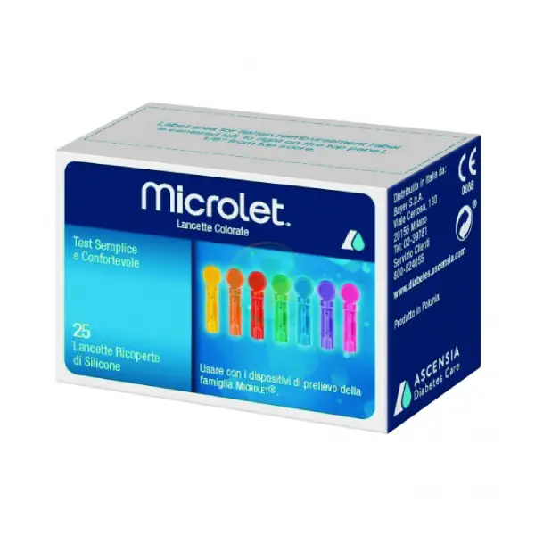 MICROLET LANCETS 25'S ميكروليت لانسيت 25 قطعة