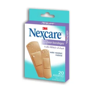 NEXCARE 3M SHEER 20 PCS ONE SIZE