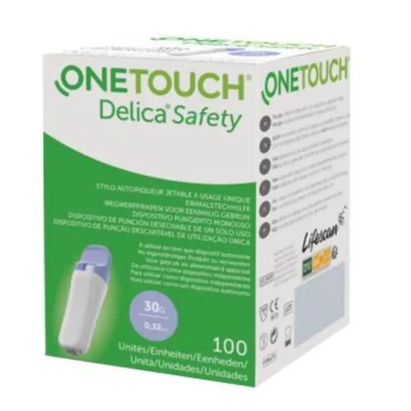 ONE TOUCH DELICA SAFETY 30G 100_S One Touch Delica Safety 30g 100pcs