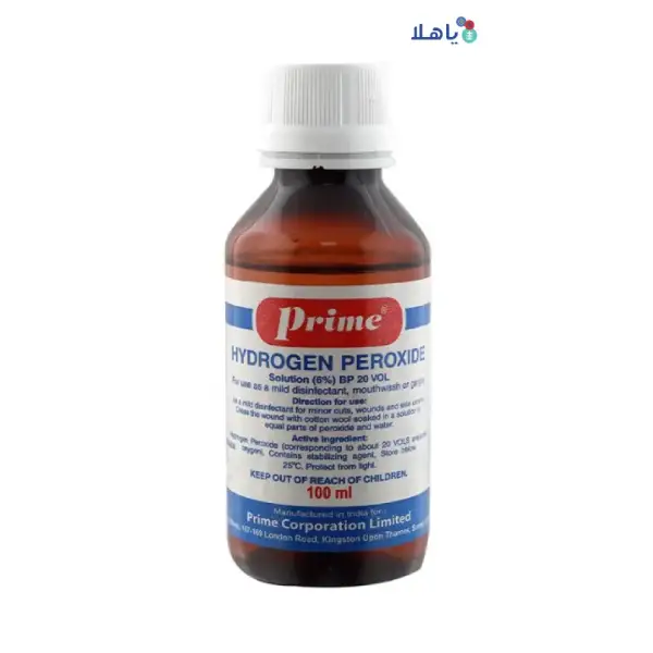 PRIME HYDROGEN PEROXIDE 100ML Basic Hydrogen Peroxide 100ml