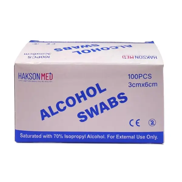 SUNMED ALCOHOL SWAPS 100 PCS SUNMED Alcohol Bottles 100pcs