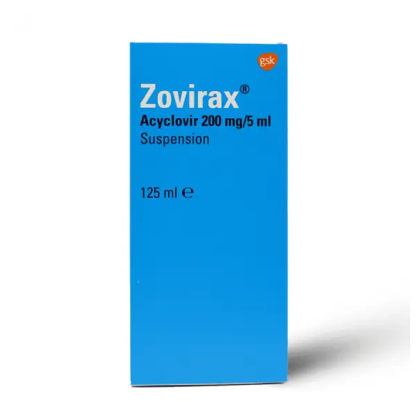 ZOVIRAX SUSPN 125ML Zovirax suspension 125 ml