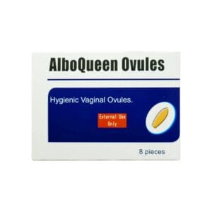 Alboqueen Hygienic Vaginal Ovules 8Pcs