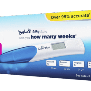 اختبار الحمل الرقمي Clearblue مع مؤشر الحمل
